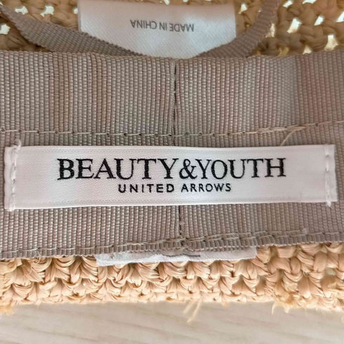 ビューティーアンドユースユナイテッドアローズ BEAUTY & YOUTH UNITED ARROWS ラフィアハット レディース