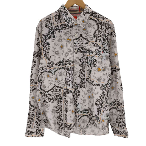 ボスヒューゴボス BOSS HUGO BOSS ペイズリー柄 長袖シャツ メンズ JPN:XL