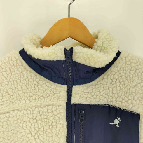 カンゴール KANGOL ZIP FIVE 別注 シープ ボア ジャケット メンズ import:L