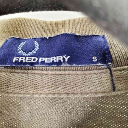 フレッドペリー FRED PERRY ポロシャツ 製品染め メンズ import:S