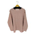 エルイー LE WIDE BOATNECK メンズ