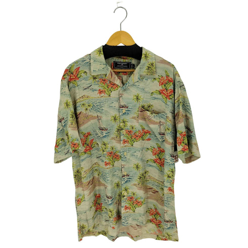 ポロスポーツラルフローレン POLO SPORT RALPH LAUREN 00S HAWAIIAN SHIRT RAYON アロハシャツ レーヨン 開襟 メンズ JPN:L