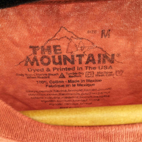 ザマウンテン the mountain DOGS SPEAK CLASSIC COTTON T-SHIRT TEE メンズ import:M