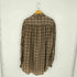 フィップス PHIPPS グランパチェックシャツ サテン地 メンズ import:M