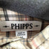 フィップス PHIPPS グランパチェックシャツ サテン地 メンズ import:M