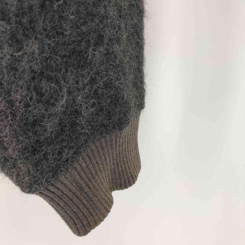 アーペーセー A.P.C. リブ切替 アルパカ クルーネック ニット メンズ import:XS