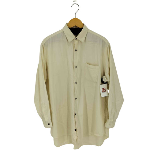 ワイズフォーメン Ys for men 90S L/Sワンポケットシャツ 白タグ メンズ