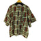J.V 総柄 S/S ノーカラーシャツ メンズ import:M