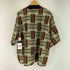 J.V 総柄 S/S ノーカラーシャツ メンズ import:M