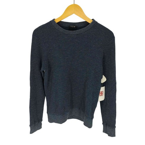 アーペーセー A.P.C. リブ切替 クルーネック サーマル カットソー メンズ import:XS