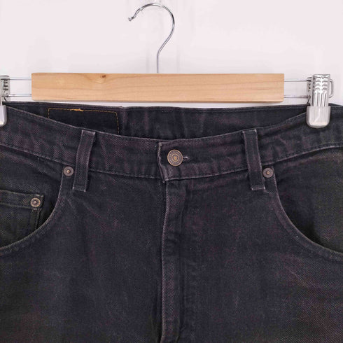 リーバイス Levis 90S 560 ブラックデニムパンツ ボタン裏589 サルファブラック メンズ W34/L30