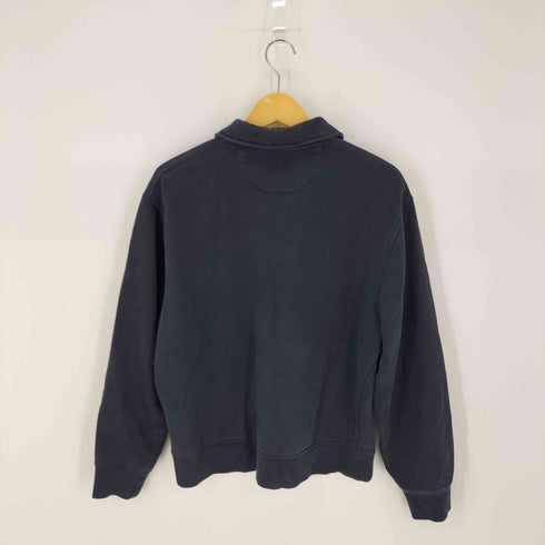 サタデーズニューヨークシティ Saturdays NYC 2AW Motto Quater Zip ロゴ刺繍ハーフジッププルオーバースウェットトレーナー メンズ FREE