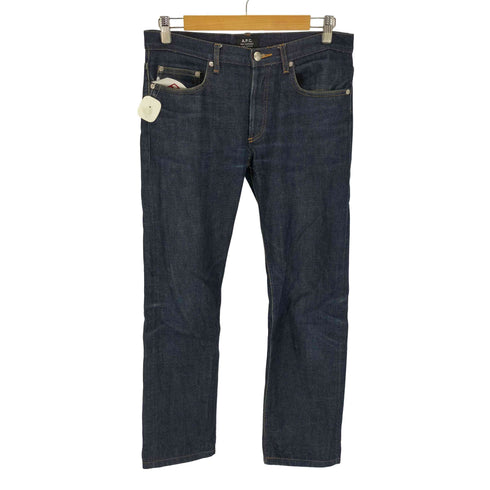 アーペーセー A.P.C. NEW STANDARD JEAN CLASSIQUE ボタンフライ デニム パンツ セルビッチ 赤耳 メンズ 30