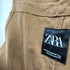 ザラ ZARA ダック地ダブルニーオーバーオール メンズ S-M