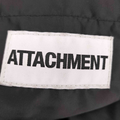 アタッチメント ATTACHMENT PE / NYマットクロス ショルダーショッピングバッグ メンズ