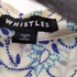 WHISTLES ペイズリーS/Sシャツ レディース