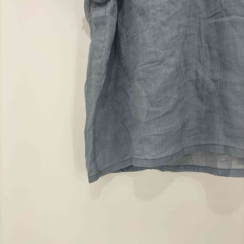 FALL IN &CO 総リネン ハンドメイド フレアシャツ レディース