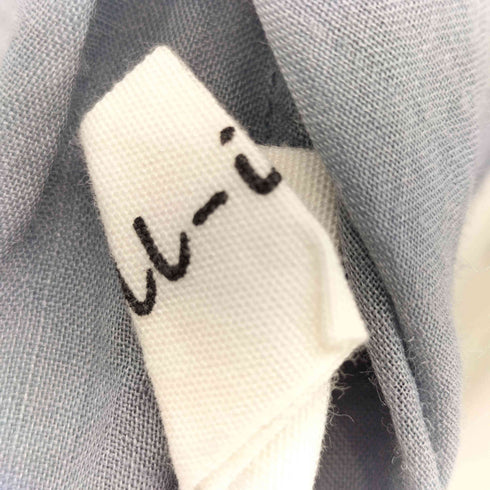 FALL IN &CO 総リネン ハンドメイド フレアシャツ レディース