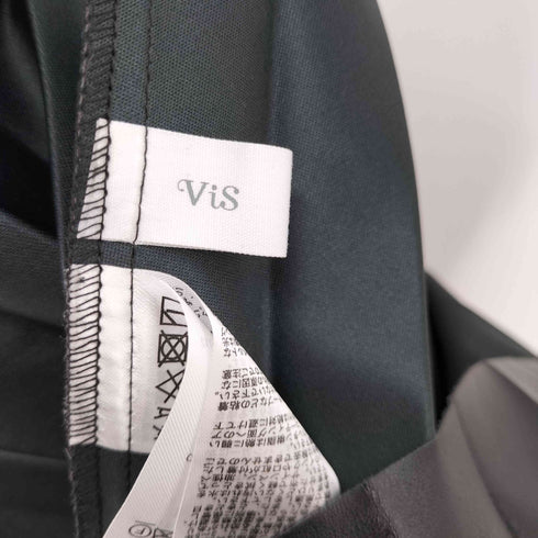 ビス ViS プリーツスカート レザー レディース ONE SIZE