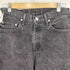 ポロジーンズカンパニーラルフローレン POLO JEANS COMPANY RALPH LAUREN RELAXED リラックス 革パッチ ジップフライ ブラックデニムパンツ メンズ 31×30