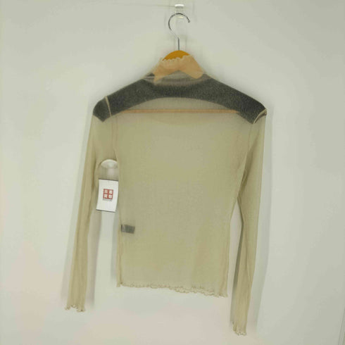 シャイニーシアートップス シースルー ラメ レディース ONE SIZE