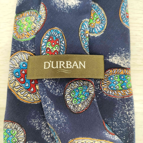 ダーバン DURBAN ペイズリー ネクタイ メンズ ONE SIZE
