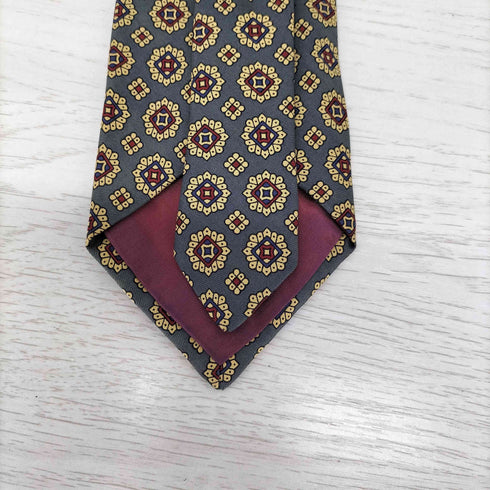 UK製 小紋柄 ネクタイ メンズ ONE SIZE