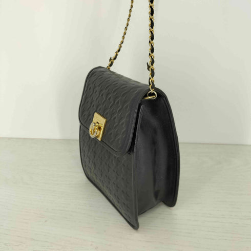 ペレボルサ PELLE BORSA エンボス ショルダーバッグ レザー レディース ONE SIZE