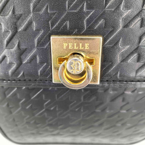 ペレボルサ PELLE BORSA エンボス ショルダーバッグ レザー レディース ONE SIZE