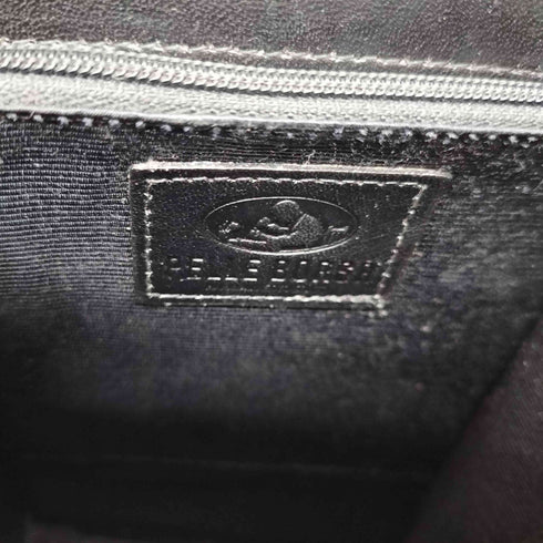 ペレボルサ PELLE BORSA エンボス ショルダーバッグ レザー レディース ONE SIZE