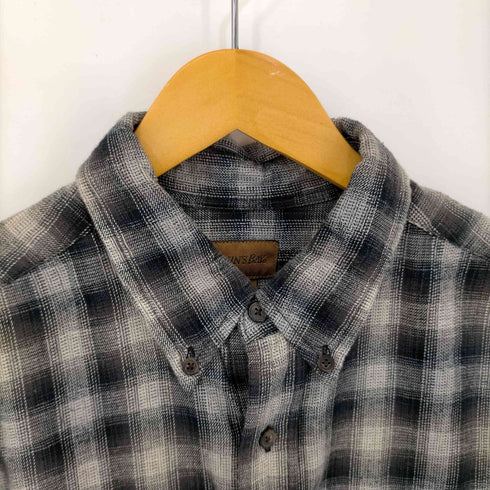 セントジョンズベイ STJOHNS BAY 00S シャドーチェック BD L/S シャツ メンズ JPN:L