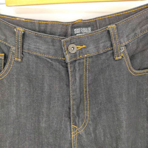 ステューシー Stussy 5ポケット ブラックデニムパンツ メンズ 36