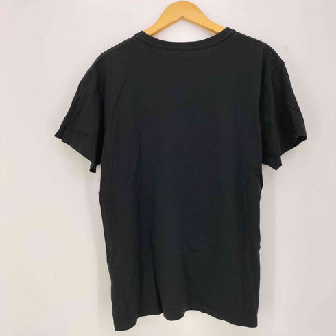 メッセージプリントTシャツ 裾&袖シングル メンズ import:M