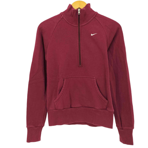 ナイキ NIKE ハーフジップ スウェット レディース import:S