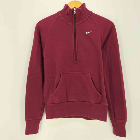 ナイキ NIKE ハーフジップ スウェット レディース import:S