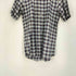 アクアスキュータム AQUASCUTUM チェック柄半袖ボタンシャツ メンズ L