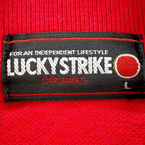 ラッキーストライク LUCKY STRIKE S/S ポロシャツ メンズ JPN:L