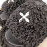 SMFK COMPASS BLACK VELVET FURRY SLIPPER レディース JPN:39