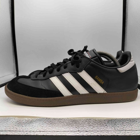 アディダス adidas SAMBA LEATHER CORE BLACK メンズ JPN:28.5