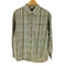 ギャップ Gap 90S 紺タグ インド綿 マドラスチェック L/S シャツ メンズ import:M