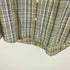 ギャップ Gap 90S 紺タグ インド綿 マドラスチェック L/S シャツ メンズ import:M