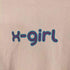エックスガール X-girl ロゴ リンガーTシャツ レディース ONE SIZE