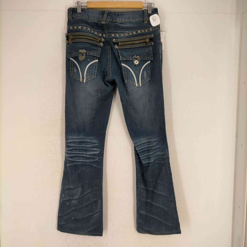 Y2K スタッズデニムパンツ メンズ US:34-35