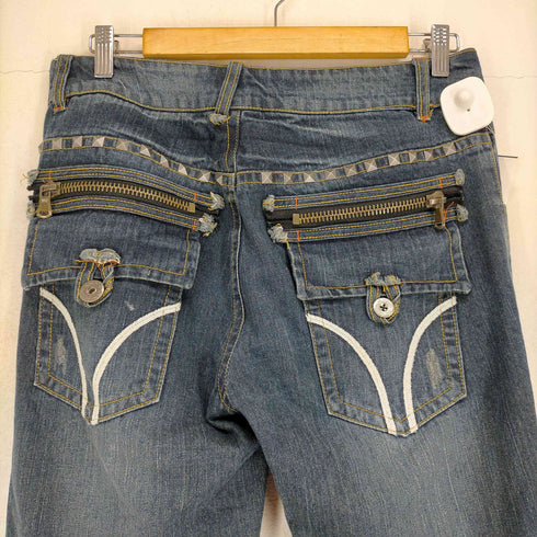 Y2K スタッズデニムパンツ メンズ US:34-35