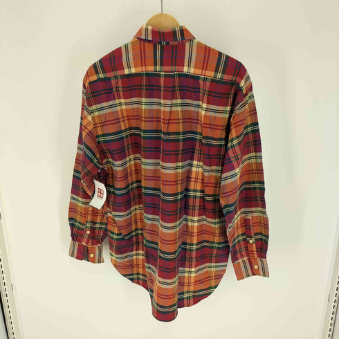 ジェイクルー J.CREW 90S チェック ボタンダウン コットン L/S シャツ メンズ import:M