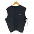 ナイキゴルフ NIKE GOLF 00S DRI-FIT ラバー スウッシュ エンブレム 異素材 ドッキング スウェット ベスト メンズ import:L