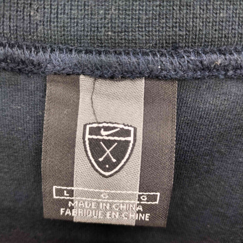 ナイキゴルフ NIKE GOLF 00S DRI-FIT ラバー スウッシュ エンブレム 異素材 ドッキング スウェット ベスト メンズ import:L