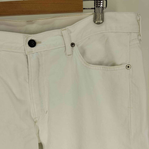 ポロラルフローレン POLO RALPH LAUREN メキシコ製 CLASSIC867 ボタン裏RL67 ホワイト デニム パンツ メンズ 30×34
