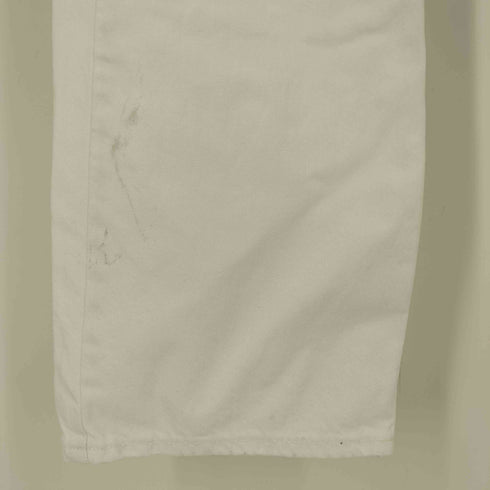 ポロラルフローレン POLO RALPH LAUREN メキシコ製 CLASSIC867 ボタン裏RL67 ホワイト デニム パンツ メンズ 30×34