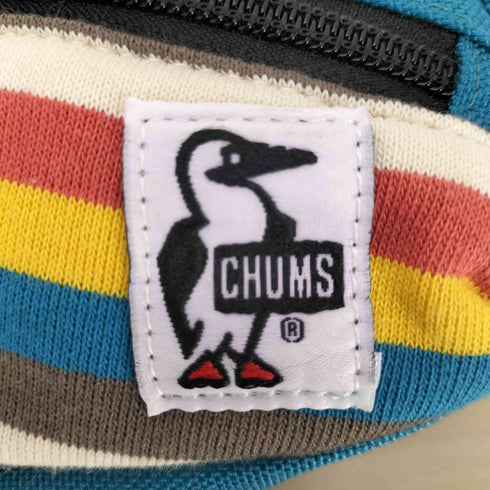 チャムス CHUMS Square waist sweat nylon bag メンズ